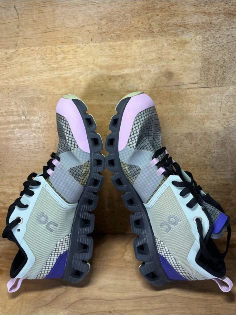 On Cloud X Shift LIGHTWEIGHT Womens Size 7 Running Shoes Sneakers Gray Purple - Picture 6 of 9